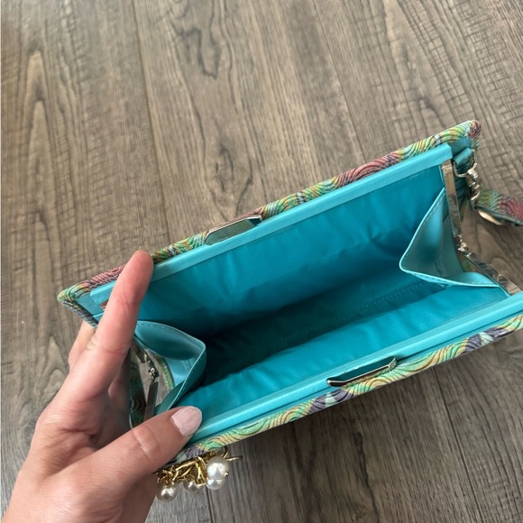 Lodis Tri-Fold Multi-Color Clutch Bag - Picture 7 of 8